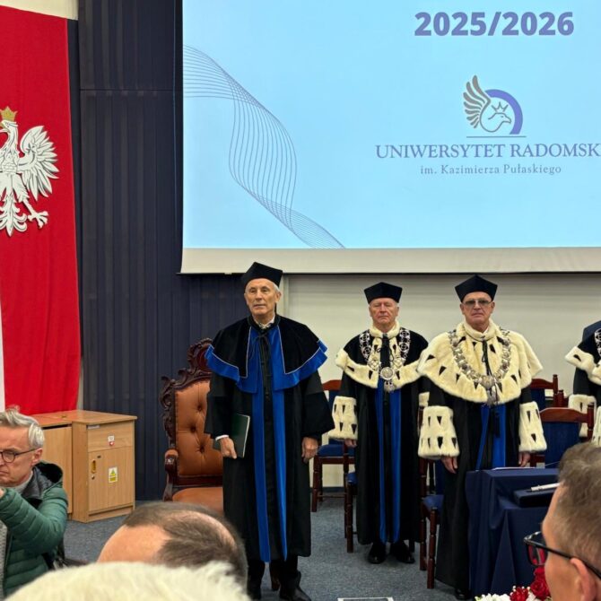 Prof. Marian Gorynia, czł. korespondent PAN uhonorowany tytułem doktora honoris causa
