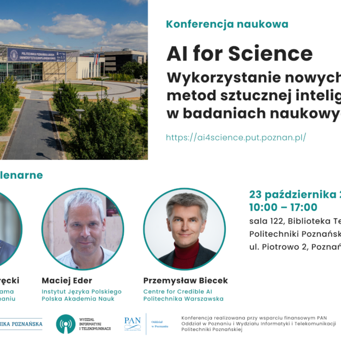 AI for Science - Wykorzystanie nowych metod sztucznej inteligencji w badaniach naukowych